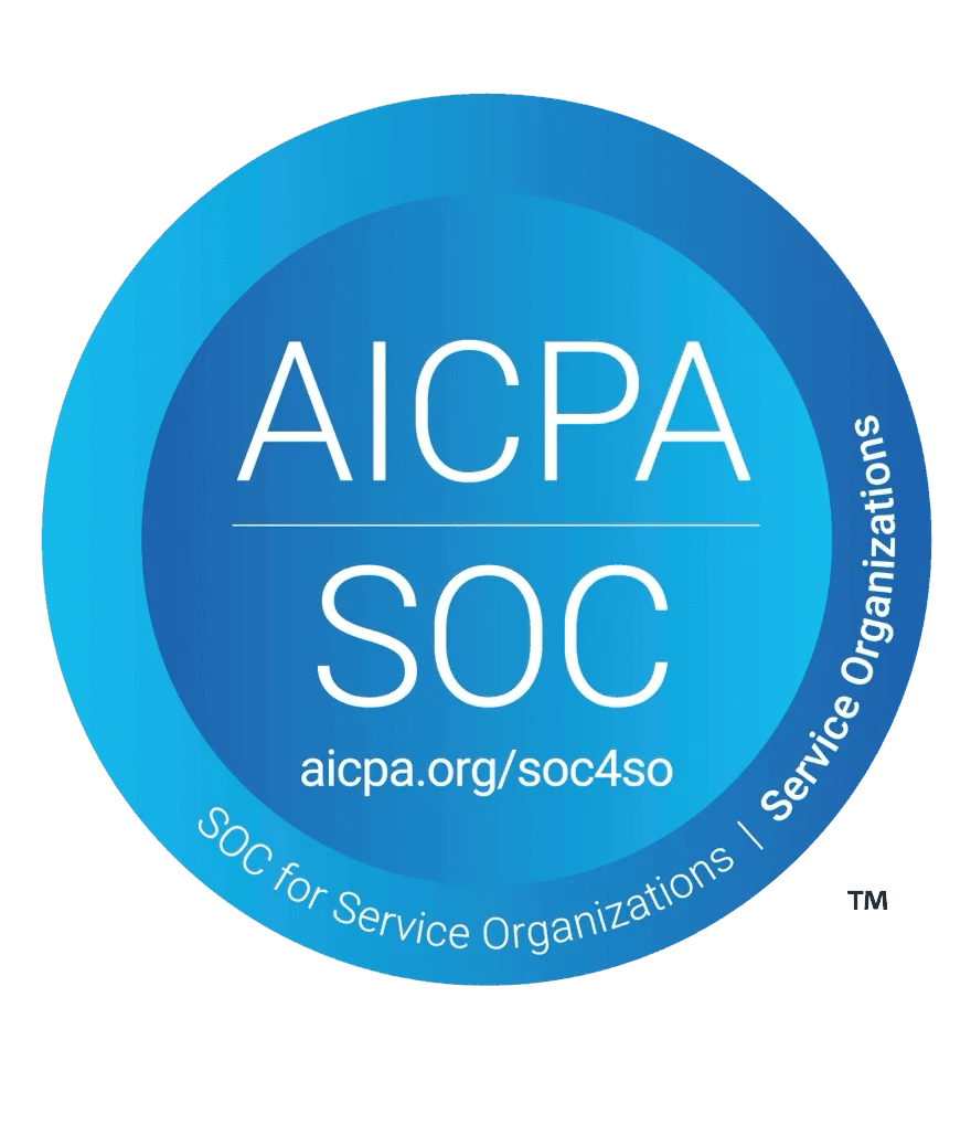 AICPA SOC for Service Organizations badge