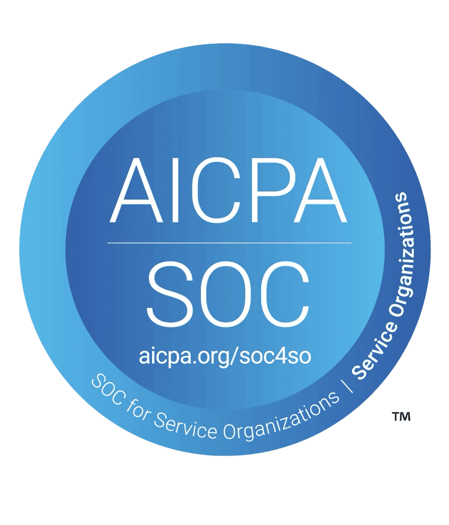 AICPA SOC for Service Organizations badge