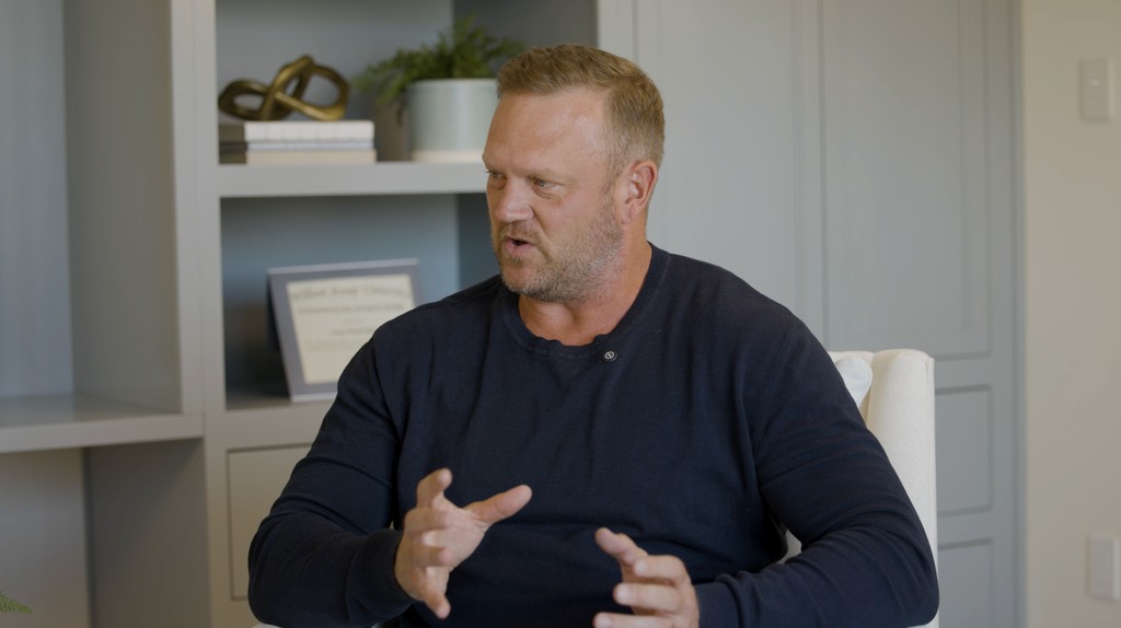 Andy Swan speaking during a Worst Meeting Ever interview