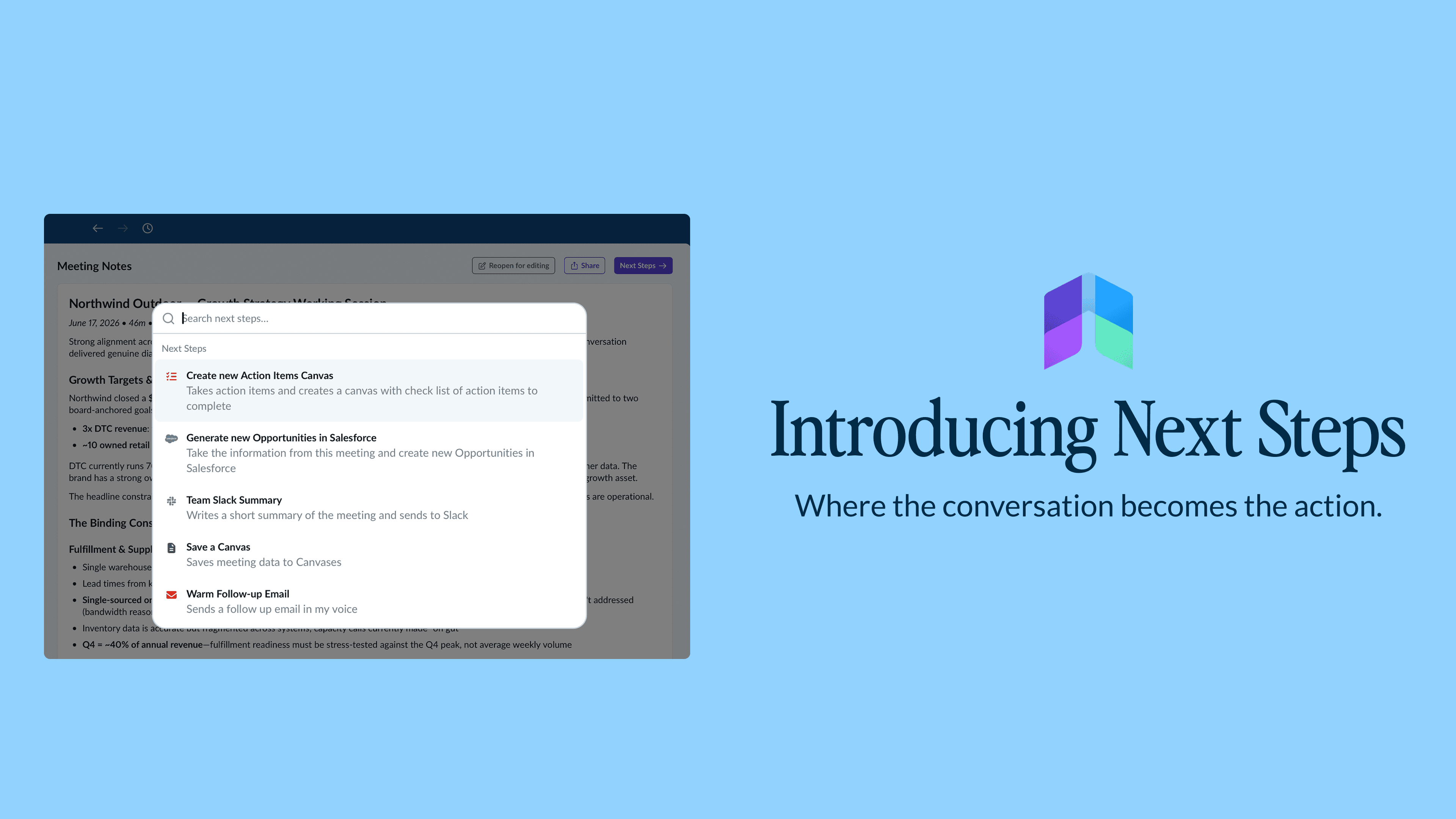 Next Steps in Contio