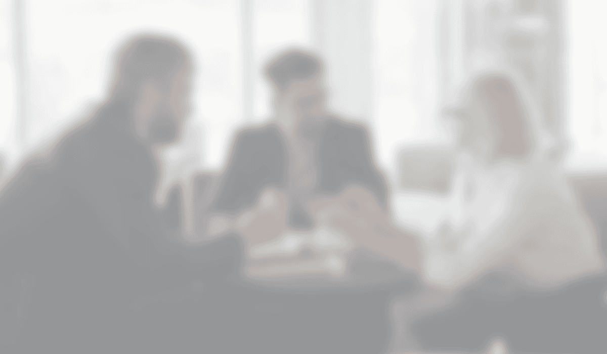 Product partners working together around a table